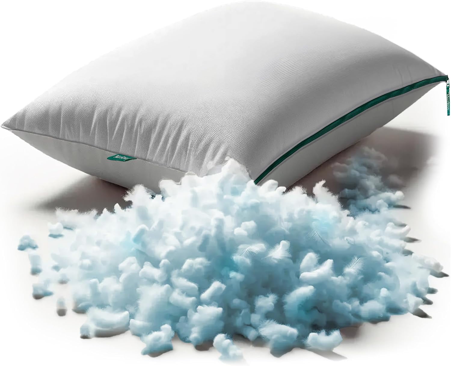Fluffy Shredded Marlow Adjustable Memory Foam Bed Pillow - Neck and Back Support For Side, Back and Stomach Sleepers - Standard/Queen... - Hotel Quality Plush Sleeping Pillows - Default Title