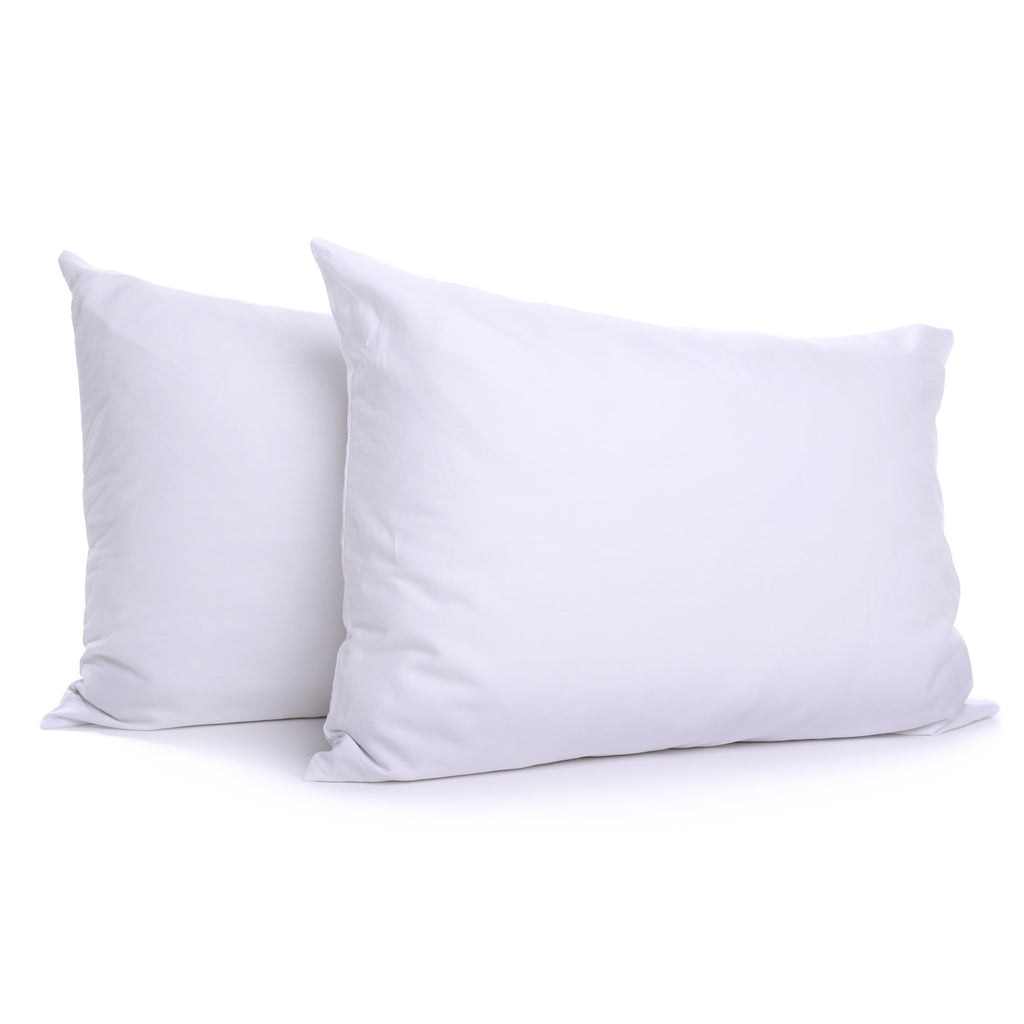 Hotel Collection 2-Pack Down Alternative White Bed Pillows, Standard - Decorative Throw Pillow Cushion for Sofa & Bed - Default Title