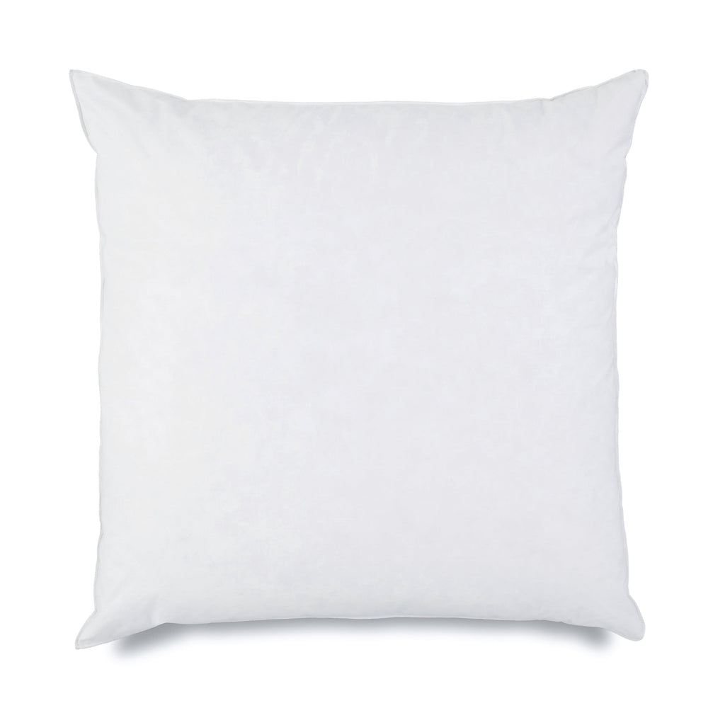 Ergonomic Memory Foam Down Alternative White Euro Pillow Insert 26x26 – Soft & Durable - Decorative Throw Pillow Cushion for Sofa & Bed - Default Title