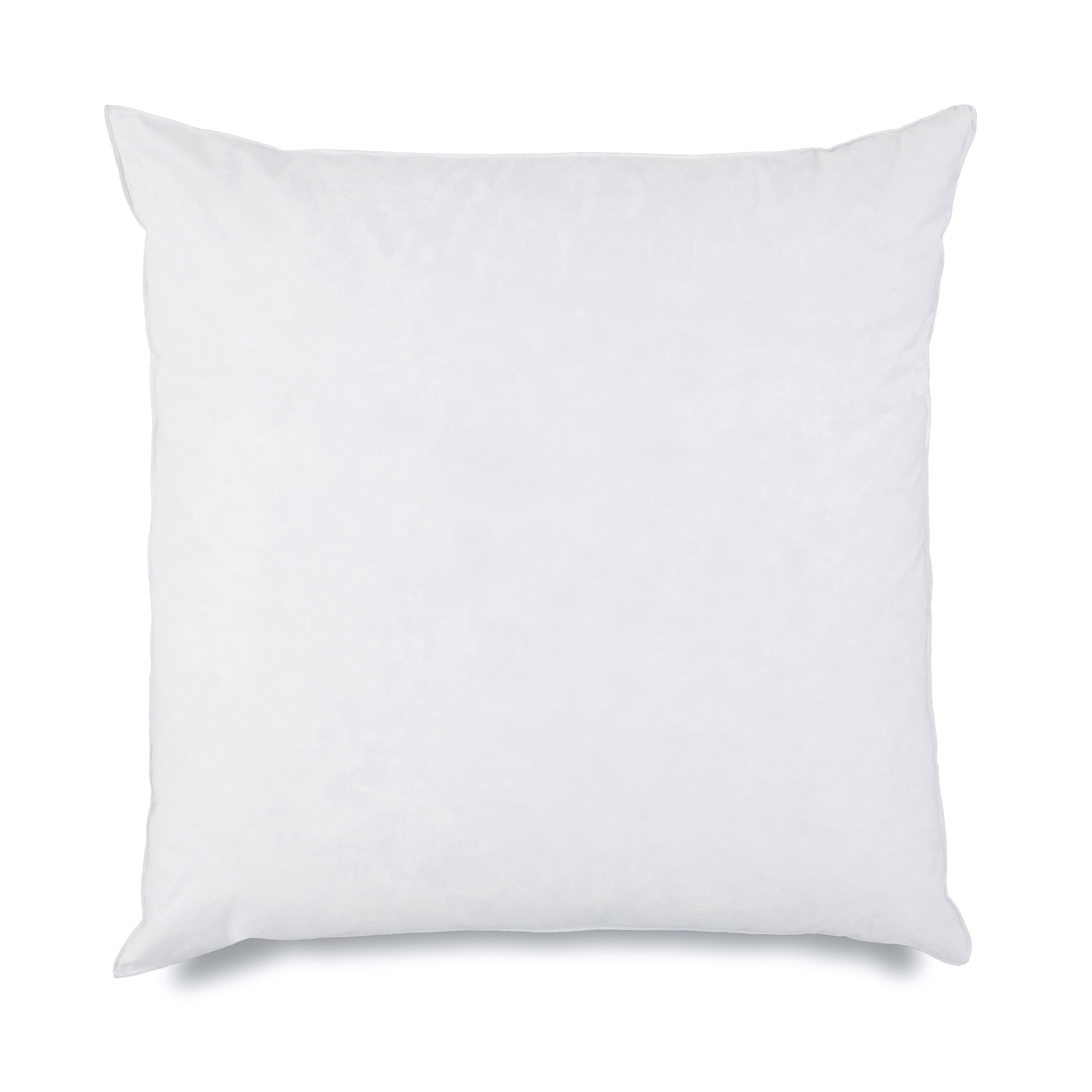 Ergonomic Memory Foam Down Alternative White Euro Pillow Insert 26x26 – Soft & Durable - Decorative Throw Pillow Cushion for Sofa & Bed - Default Title