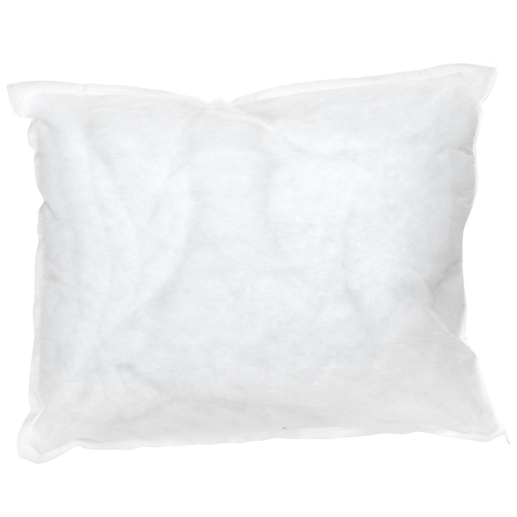 Orthopedic Support Bed Pillow, 12 x 17 Inch, White, Disposable, 2 Count - Orthopedic Shredded Foam Bed Pillow Set - Default Title