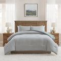 Heavyweight Warmth Full/Queen Comforter Set, All-Season, 3-Piece, Green Gingham Plaid - Cloud-Like Soft Lightweight Bed Comforter - Default Title