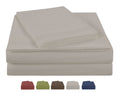 Wrinkle-Resistant Luxury Silver Gray Microfiber bed Sheet Sets, 4-pieces, Twin size - Luxury Bed Sheet Set with Deep Pockets - Default Title