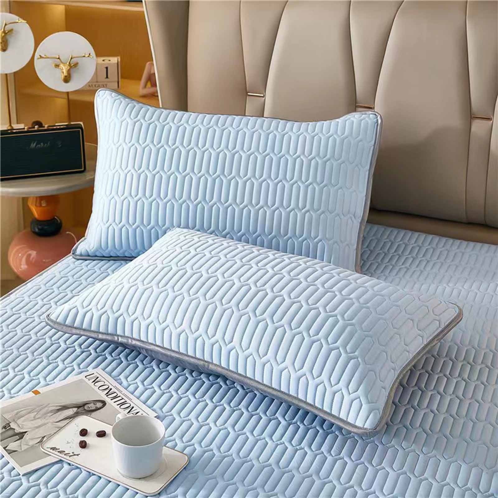 Fluffy Shredded Cover, Shredded Memory Foam s, Gel Infused Cool s, Adjustable s for Sleeping, Breathable King s, Washable Removable B... - Decorative Throw Pillow Cushion for Sofa & Bed - Default Title