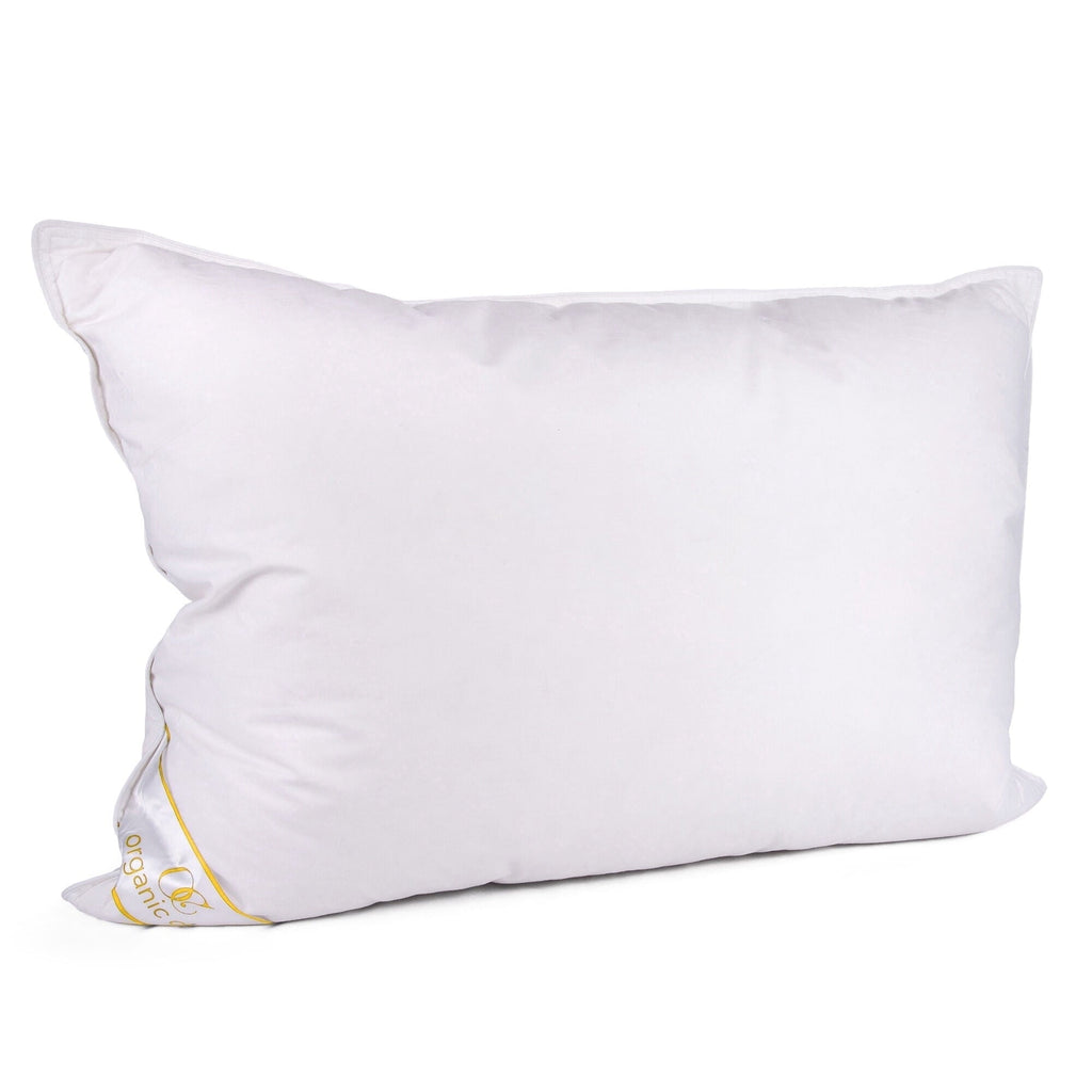 Fluffy Shredded Queen Size Camel Wool-Filled Pillow 20x28" (50x70 cm) Bed Pillow for Sleeping Washable Cotton Pillow for Bed, 1 Count... - Ergonomic Memory Foam Pillow for Neck Pain Support - Default Title
