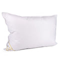 Fluffy Shredded Queen Size Camel Wool-Filled Pillow 20x28" (50x70 cm) Bed Pillow for Sleeping Washable Cotton Pillow for Bed, 1 Count... - Ergonomic Memory Foam Pillow for Neck Pain Support - Default Title
