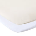 Ultra-Soft 180 Thread Count White and Birch Cotton Fitted Bassinet Sheets, 2 Pack - Luxury Bed Sheet Set with Deep Pockets - Default Title