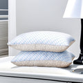 Decorative Plump Shredded Memory Foam Pillows Standard Size Set of 2, Regulating Reversible Cooling Pillow Bed Pillow for Bed, Adjusta... - Orthopedic Shredded Foam Bed Pillow Set - Default Title