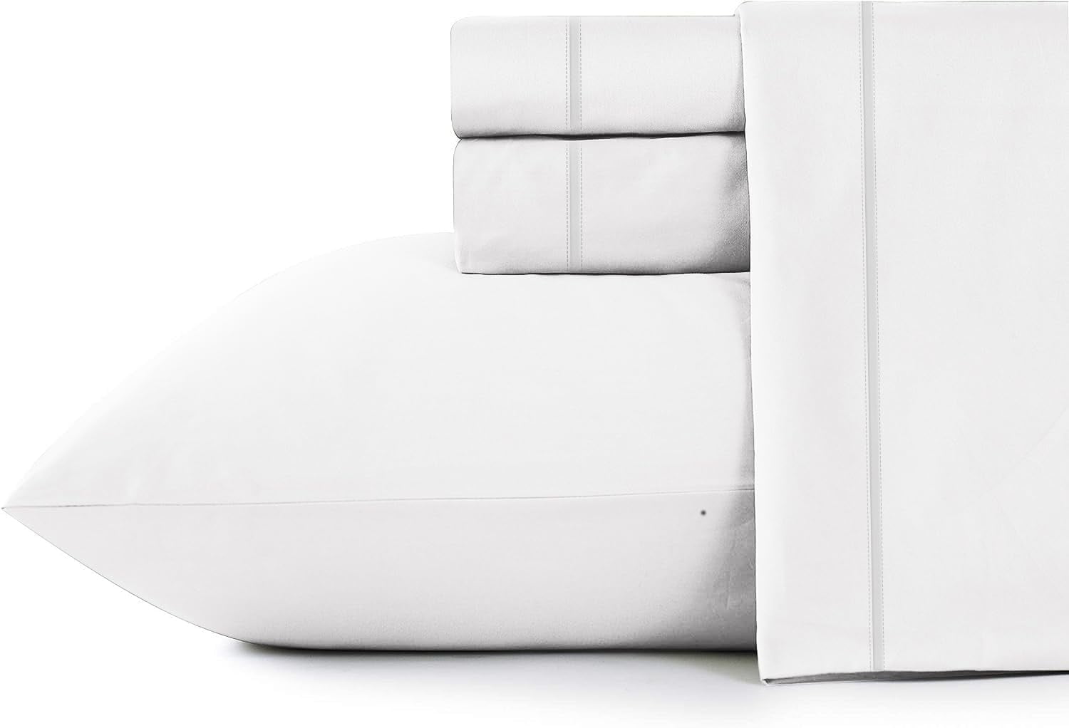 Ultra-Soft Bed Sheets Set 4 Pieces, 600 TC 100% Egyptian Cotton Bed Sheets, Breathable, Soft & Silky Sateen Weave Fits Mattress ... - Cooling Hotel Quality Bedding Sheets and Pillowcases - Default Title