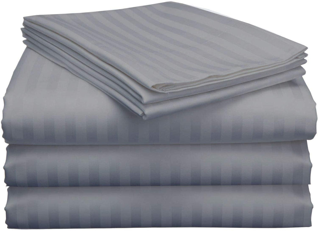 Breathable Luxury Split King Bed Sheet Set 5Pcs Adjustable Bed Sheets - 18" Deep Pocket of Fitted Sheet 800 Thread Count 100% Pure Egyp... - Premium Ultra-Soft Pillowcase Pair for Sleeping - Default Title