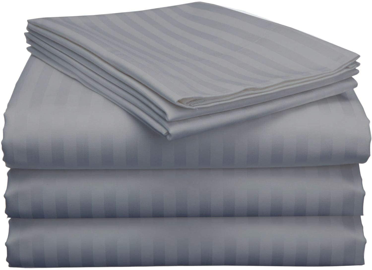 Breathable Luxury Split King Bed Sheet Set 5Pcs Adjustable Bed Sheets - 18" Deep Pocket of Fitted Sheet 800 Thread Count 100% Pure Egyp... - Premium Ultra-Soft Pillowcase Pair for Sleeping - Default Title