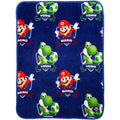 Cozy Fleece Galaxy Movie Kids Blue Print Fleece Throw Blanket, 46 x 60 - Lightweight Plush Warm Blanket for All Seasons - Default Title