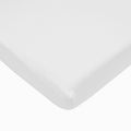 Breathable Luxury TL Care 100% Natural Breathable Cotton Jersey Knit Fitted Bassinet Sheet, White, 15" x 33", Soft Breathable, for Boys... - Premium Ultra-Soft Pillowcase Pair for Sleeping - Default Title
