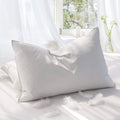 Orthopedic Support Goose Feather Down Pillows for Sleeping,Luxury Hotel Collection Queen Size Soft Bed Pillow,1 Pack,Queen (20.2" x 28.2") - Decorative Throw Pillow Cushion for Sofa & Bed - Default Title