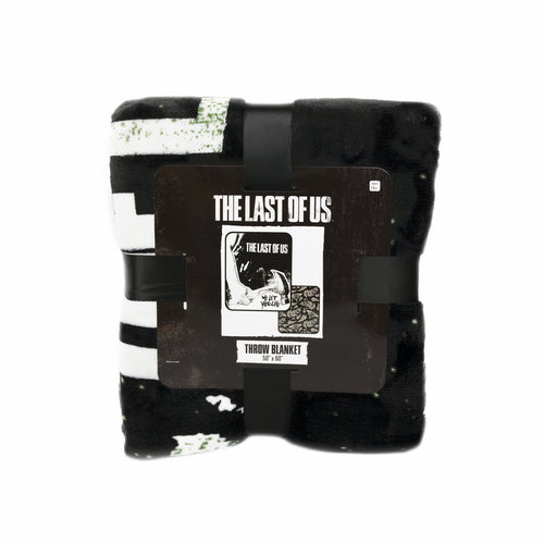 Cozy Fleece Black and White Polyester Throw Blanket, 50" X 60" - Super Soft Reversible Sherpa Flannel Blanket - Default Title