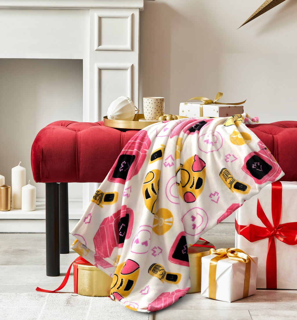 Cozy Fleece WTC Hanging Plush Throw - Cozy Fleece Throw Blanket for Couch & Bed - Default Title