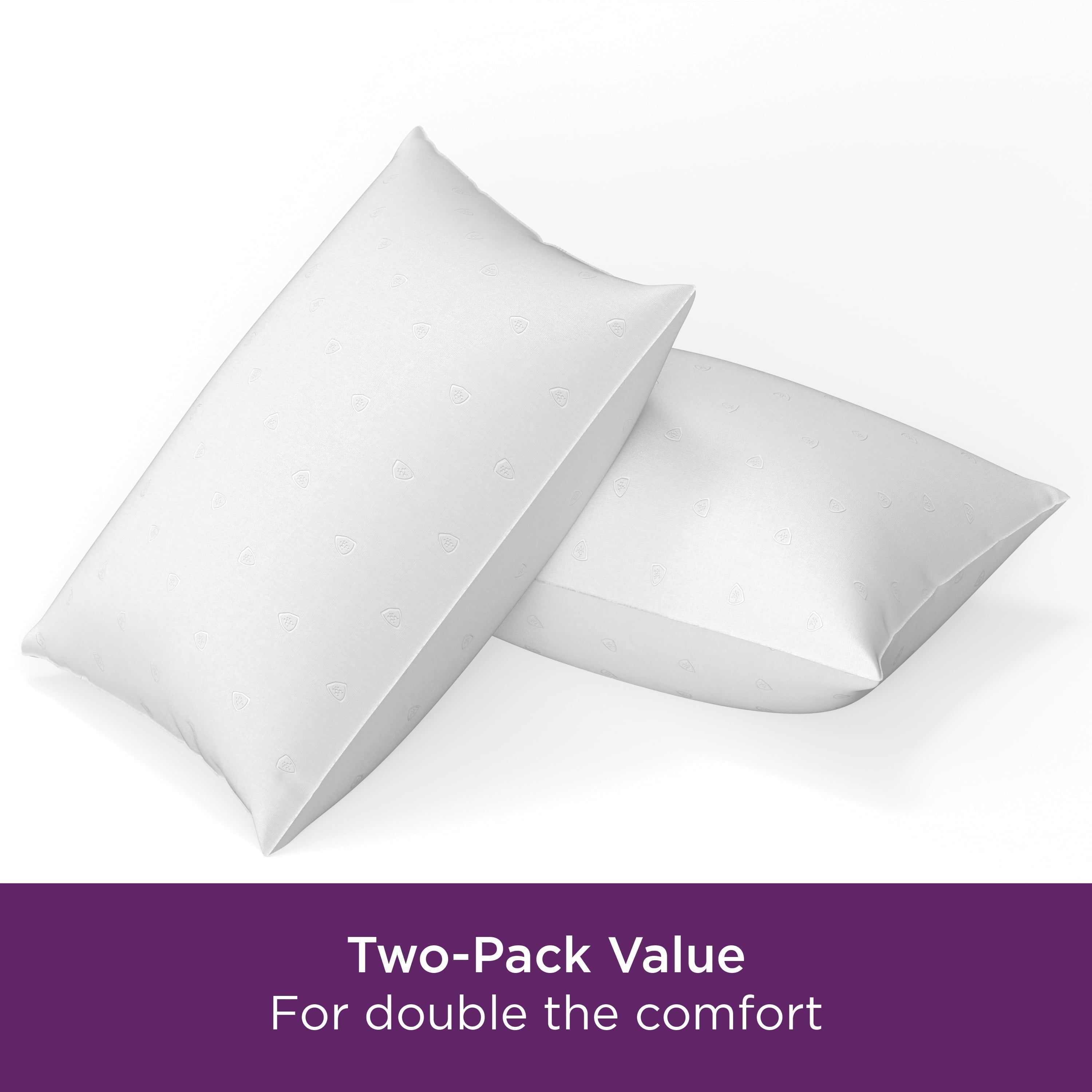 Ergonomic Memory Foam Bed Pillows, Standard/Queen (2 Count) - Ergonomic Memory Foam Pillow for Neck Pain Support Detail