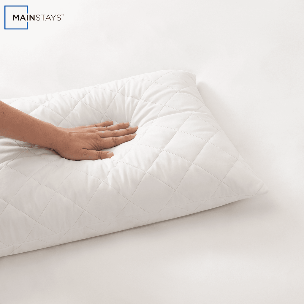 Ergonomic Memory Foam Memory Foam Cluster Bed Pillow, Standard Queen - Ergonomic Memory Foam Pillow for Neck Pain Support Detail