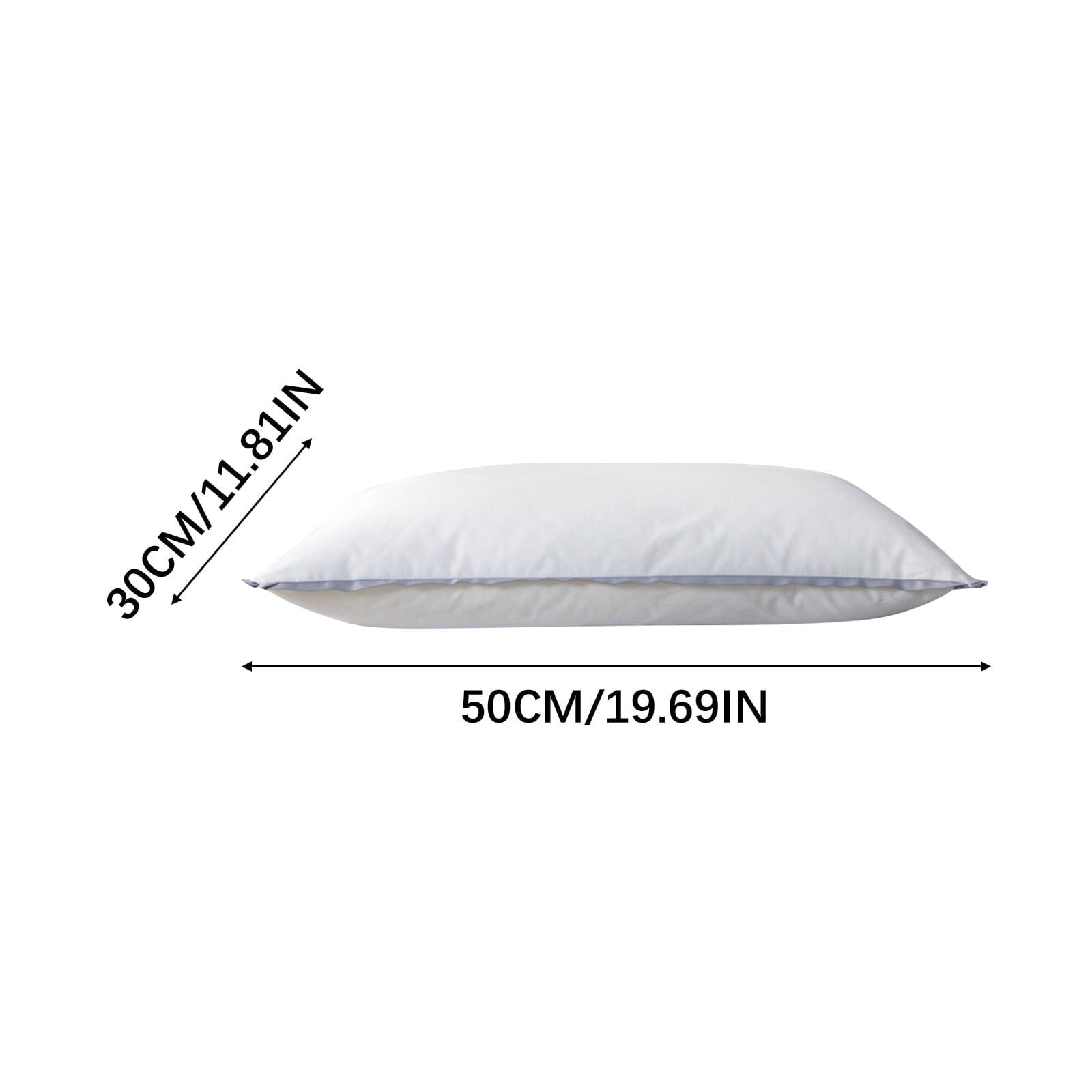 Orthopedic Support Bed Pillows for Sleeping, Soft and Supportive Bed Pillow Hotel Collection Pillow, Comfortable Pillow for Side and Bac... - Orthopedic Shredded Foam Bed Pillow Set Detail