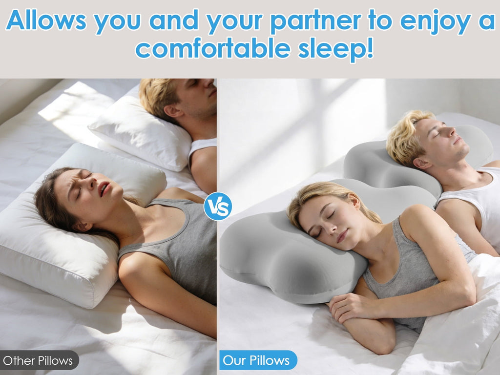 Orthopedic Support Cervical Pillow Orthopedic Cervical Pillow for Neck Pain Relief, Memory Foam Bed Pillow with Pillowcase, Contour Bed ... - Ergonomic Memory Foam Pillow for Neck Pain Support Detail