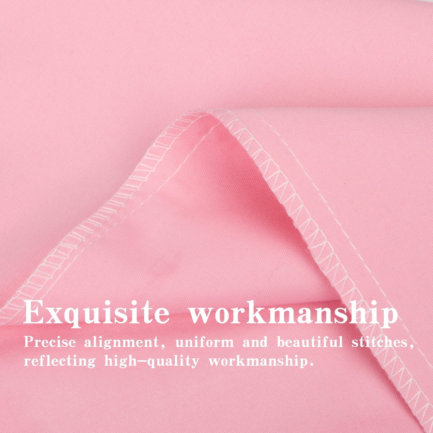 Cooling Sateen Microfiber Bed Sheets Set - 1800 Series Soft Sheet Set- 3 Piece - Twin XL - Pink - Cooling Hotel Quality Bedding Sheets and Pillowcases Detail