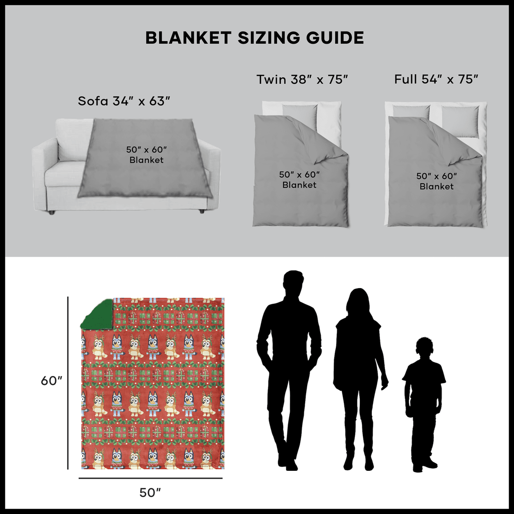 Lightweight Warm Holidays are Nice Silk Touch Throw Blanket with Sherpa Reverse 50 x 60 inches - Luxury Knitted Decorative Throw Blanket with Fringes Detail