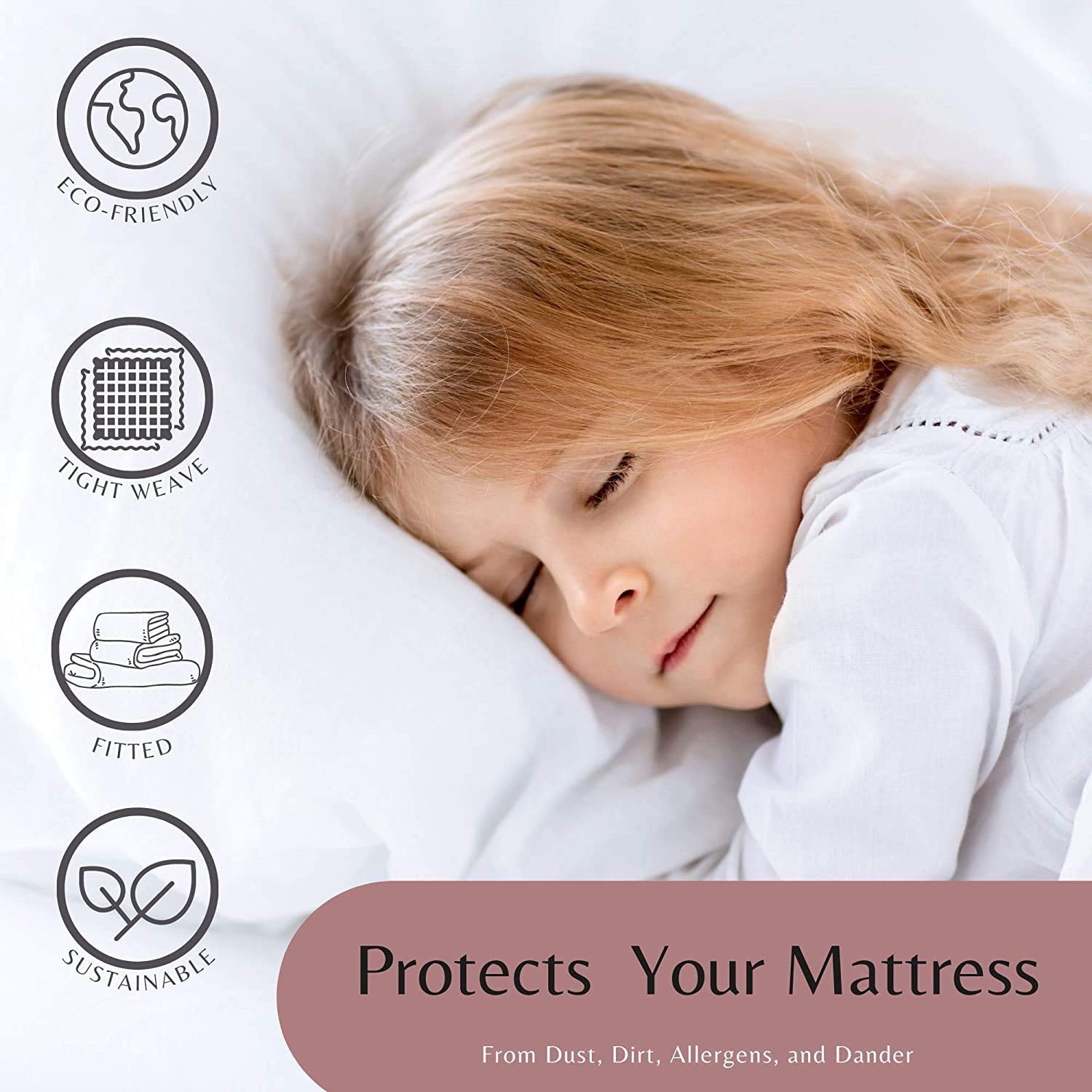 Premium Egyptian Cotton Luxurious Hotel Quality Crib Fitted Sheet – 100% Cotton – Ultra Soft, Skin-Friendly & Hypoallergenic – Deep Pocket Fi... - Cooling Hotel Quality Bedding Sheets and Pillowcases Detail