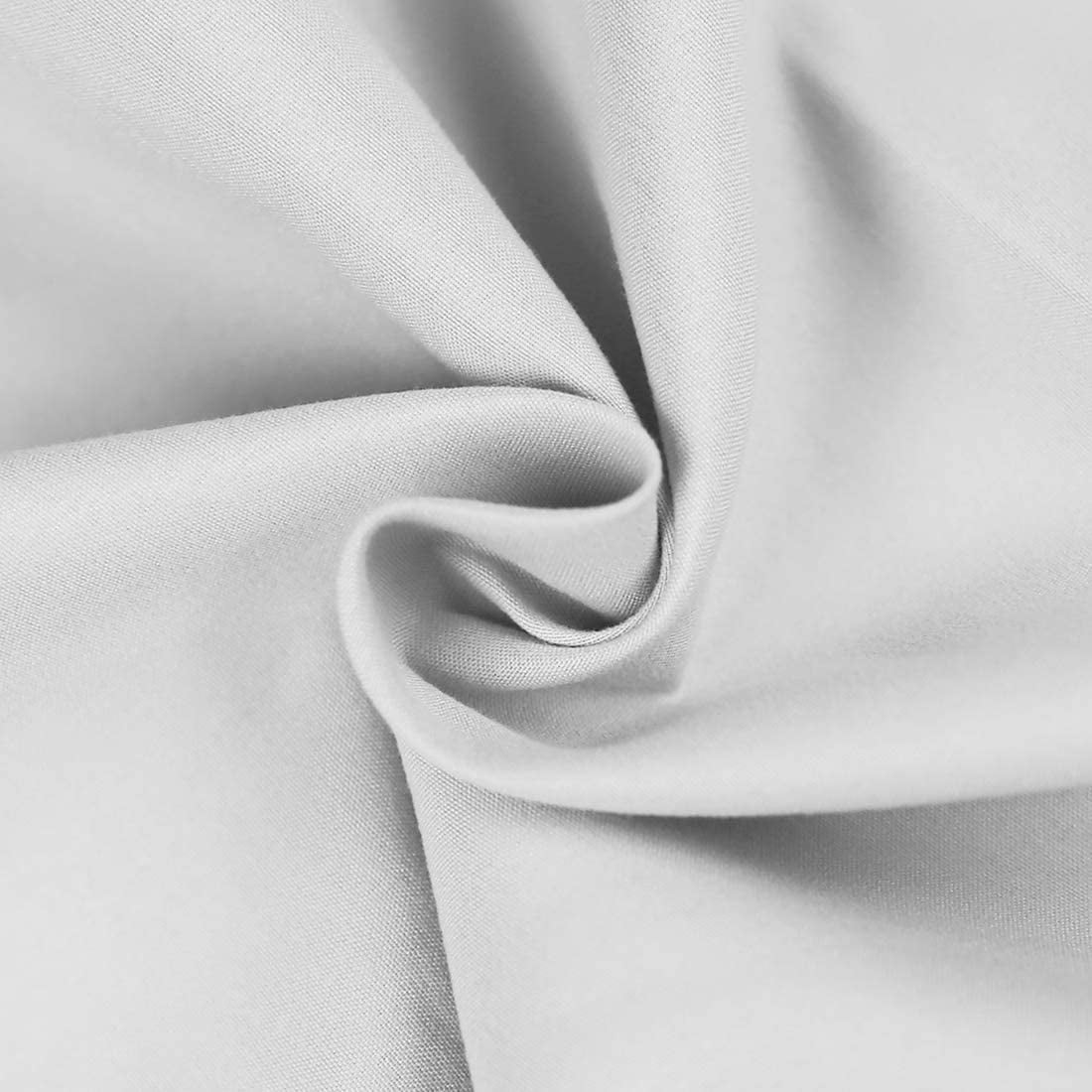 Cooling Sateen 2 Pack Fitted Hospital Bed Sheets with Elastic All Around for a Double Brushed Ultra Soft Breathable 100% Microfiber ... - Cooling Hotel Quality Bedding Sheets and Pillowcases Detail