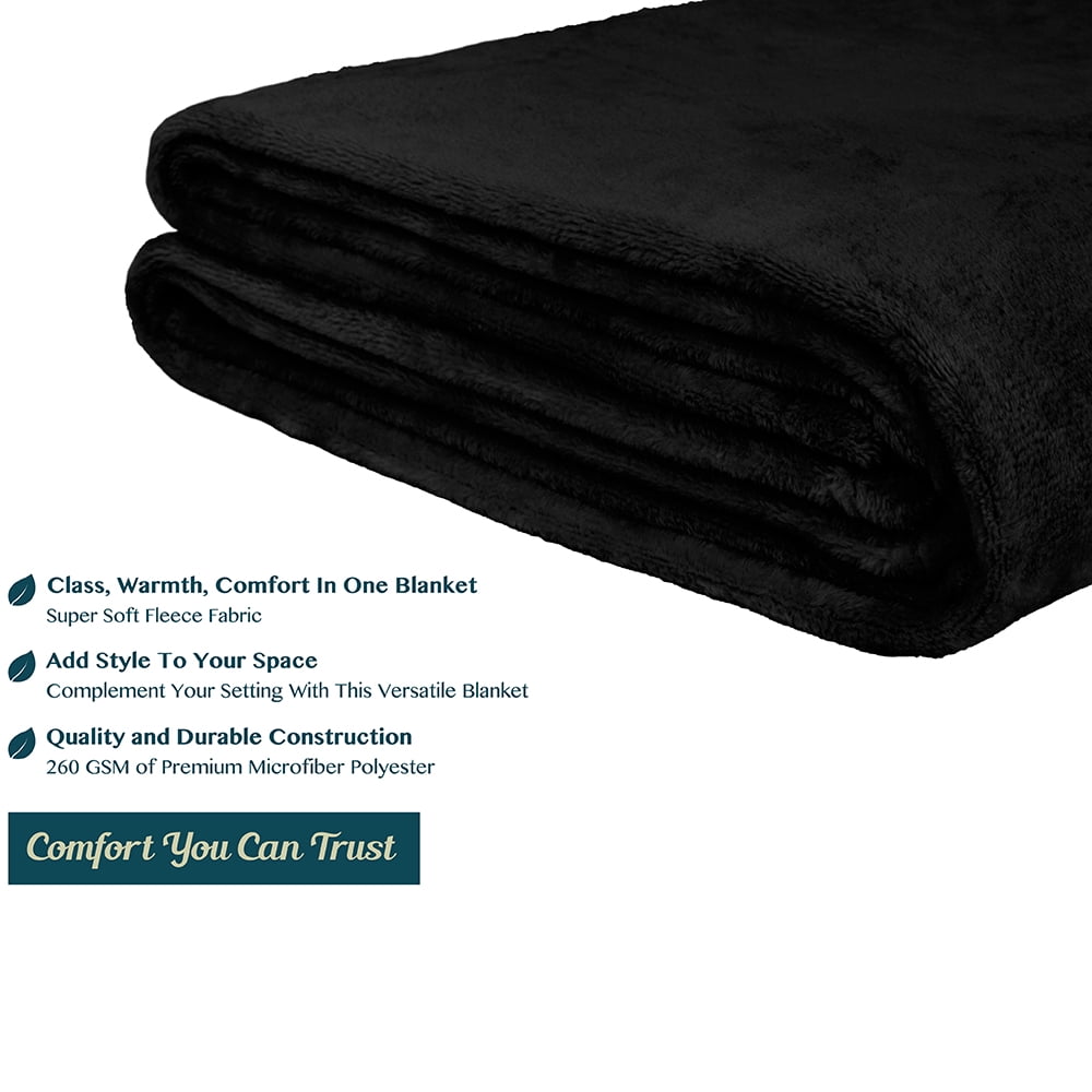 Reversible Sherpa Fleece Blanket Throw | Super Soft, Plush, Luxury Flannel Throw | Lightweight Microfiber Blanket for Sofa Couch Bed 50... - Lightweight Plush Warm Blanket for All Seasons Detail
