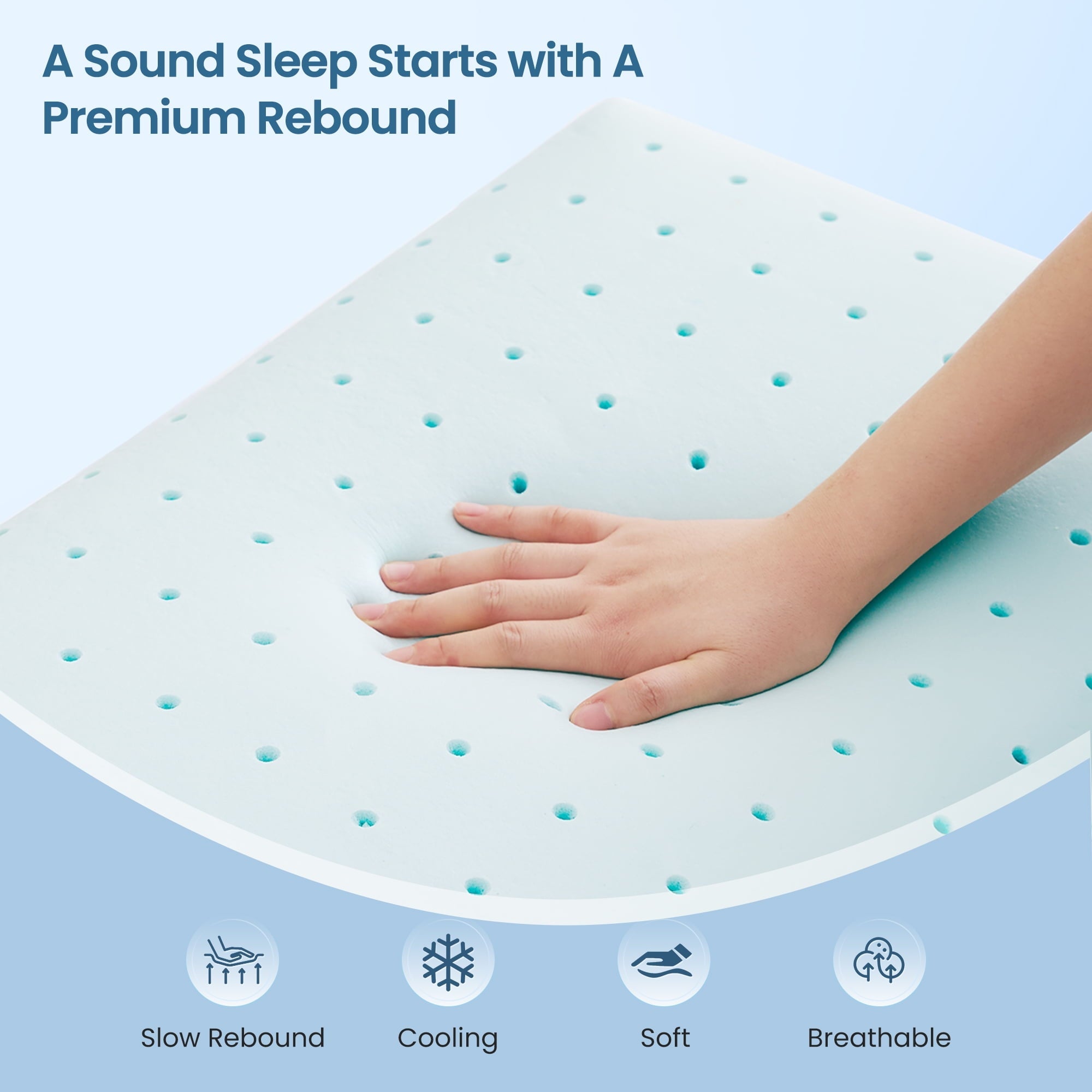 Hotel Collection Gel Memory Foam Pillow for Bed, Adjustable Height Bed Pillow with 0.8" Removable Insert, Ergonomic Neck Support for S... - Orthopedic Shredded Foam Bed Pillow Set Detail