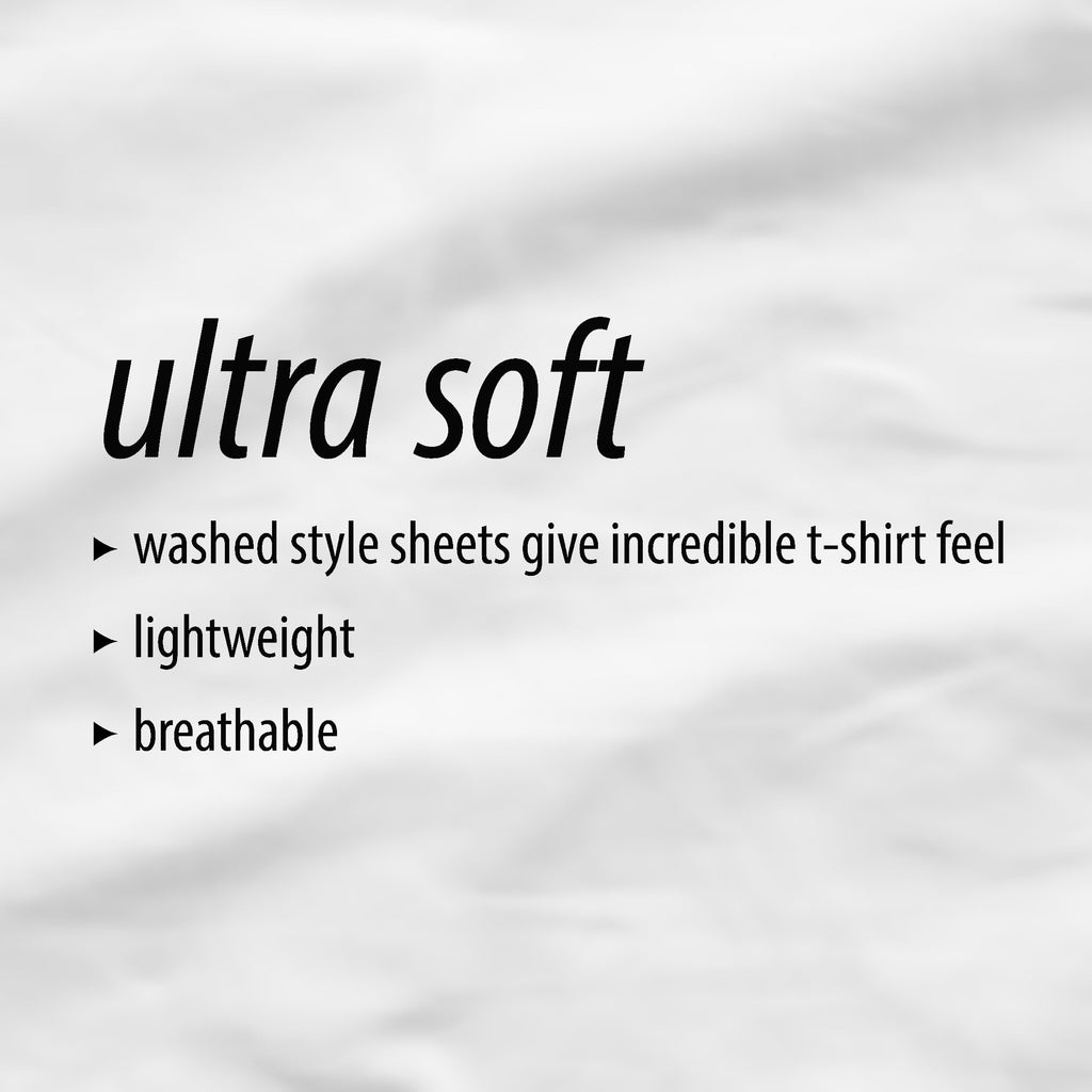 Wrinkle-Resistant Ultra Soft Microfiber Bed Sheet Set, Twin-XL, Indigo, 3 Piece - Breathable Egyptian Cotton Flat & Fitted Sheets Detail
