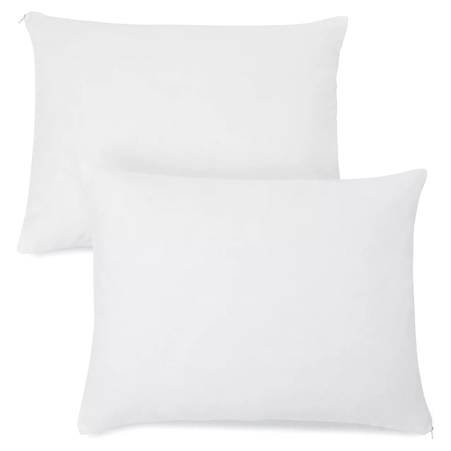 Fluffy Shredded Cooling Gel Memory Foam Bed Pillow, Set of 2 - Decorative Throw Pillow Cushion for Sofa & Bed Detail