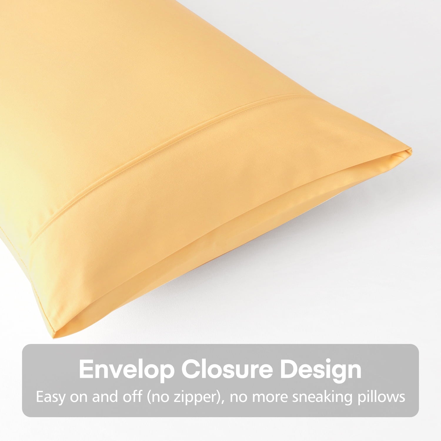 Fluffy Shredded Solid Print Pillow Cases, King, Beige, 2-Pieces - Decorative Throw Pillow Cushion for Sofa & Bed Detail