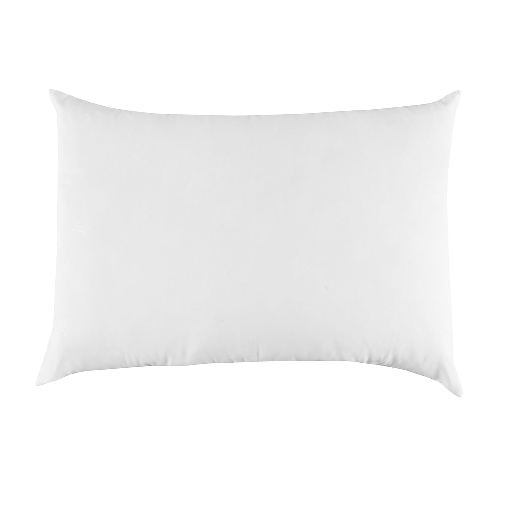 Orthopedic Support Cotton Fresh Bed Pillow, S/Q, White- 2 Pack Antimicrobial Allergy Defense Fabric - Hotel Quality Plush Sleeping Pillows Detail