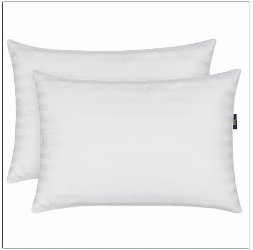 Ergonomic Memory Foam Comfy Sleep Bed Pillow Queen Size, Pack of 2 - Hotel Quality Plush Sleeping Pillows Detail