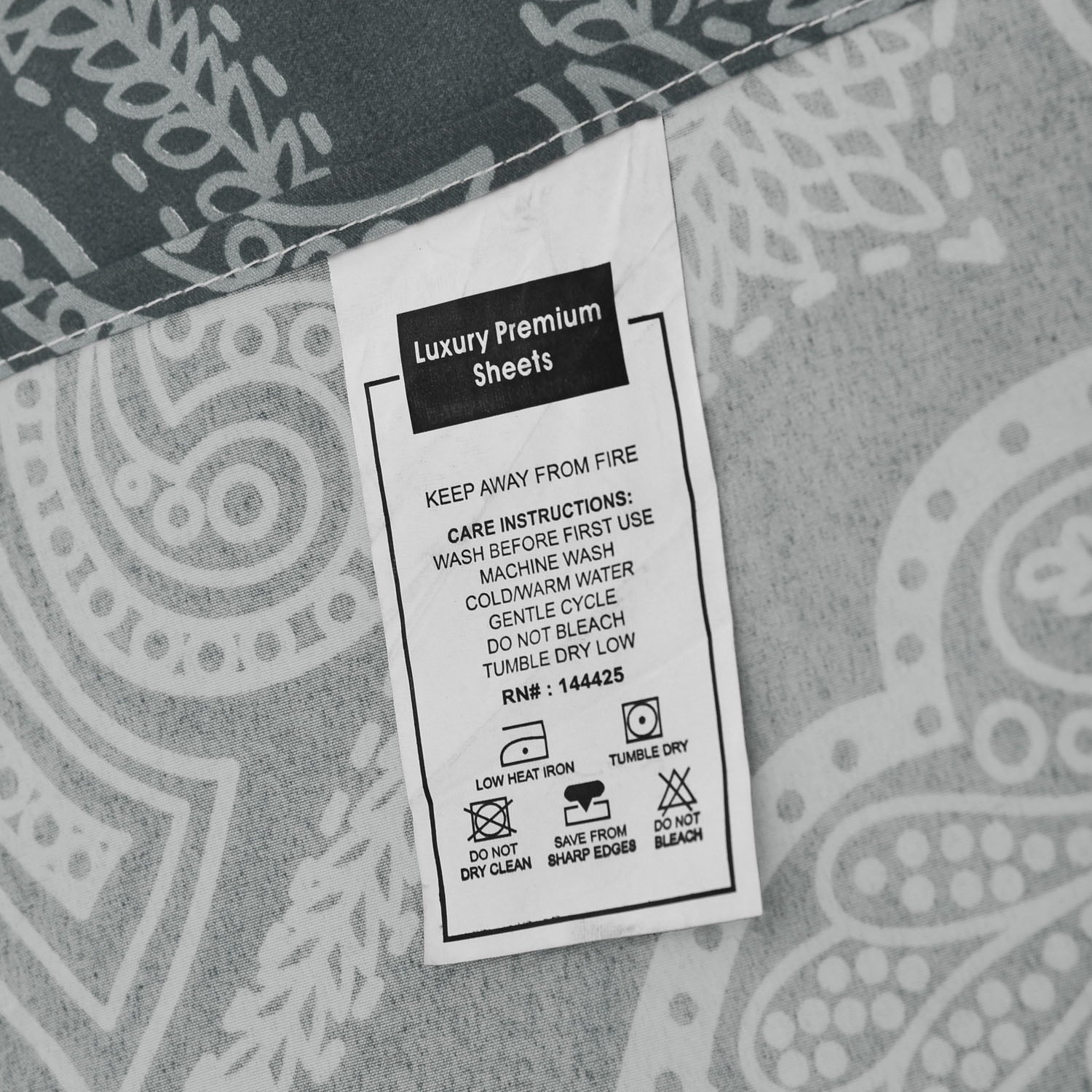 Ultra-Soft Queen Bed Sheets Set - 6 Piece Brushed Microfiber Bed Sheet - Shrinkage and Fade Resistant - (Queen, Grey) - Luxury Bed Sheet Set with Deep Pockets Detail