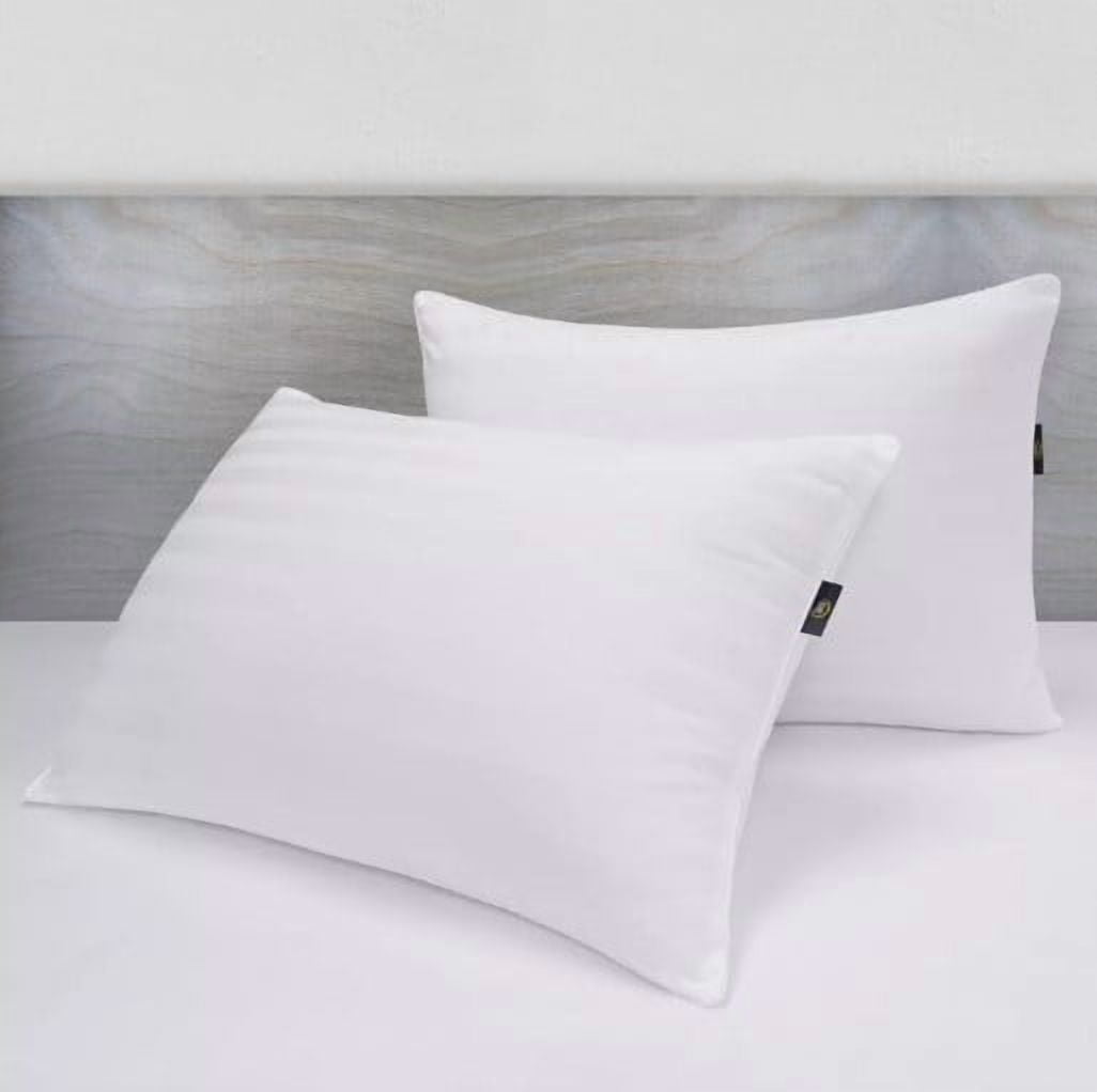 Ergonomic Memory Foam Comfy Sleep Bed Pillow Queen Size, Pack of 2 - Hotel Quality Plush Sleeping Pillows Detail