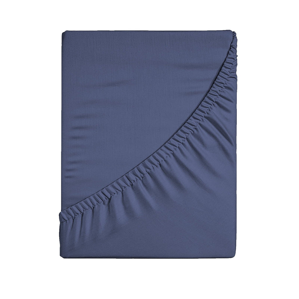 Premium Egyptian Cotton Bed Sheet, Queen Size - Deep Pocket Soft Wrinkle and Fade Resistant - Breathable Egyptian Cotton Flat & Fitted Sheets Detail