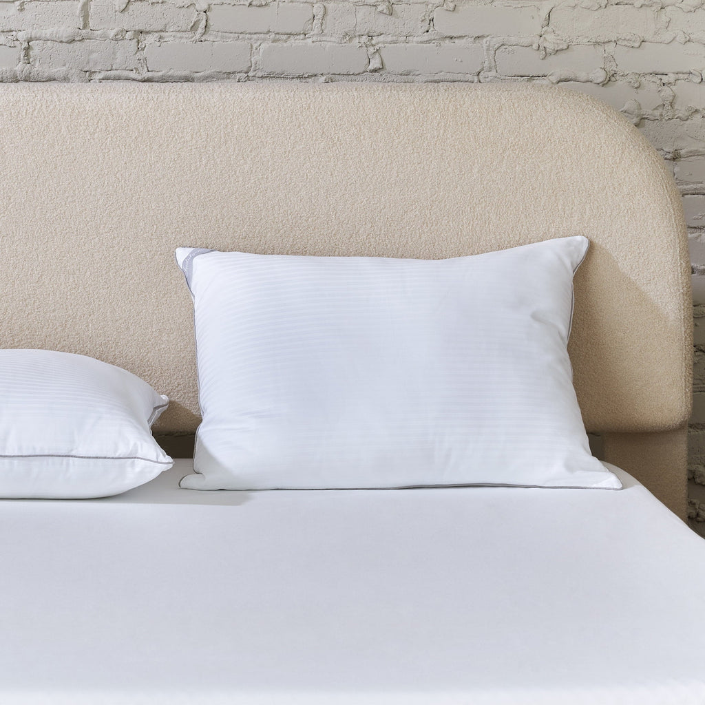 Orthopedic Support Down Alternative Bed Pillow, Standard/Queen - Orthopedic Shredded Foam Bed Pillow Set Detail
