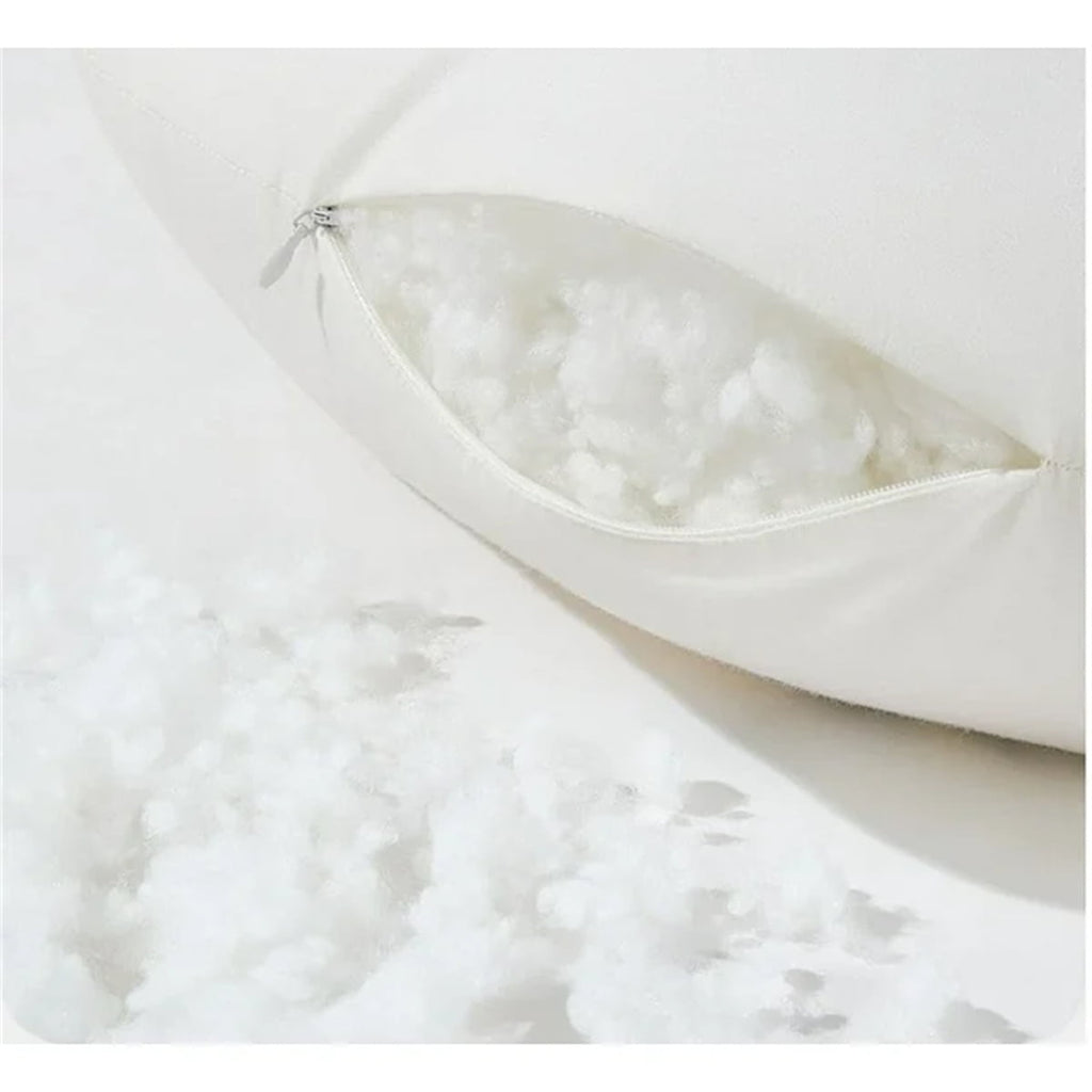 Hotel Collection Happon Soft Breathable Cotton Bed Pillows - Washable - Decorative Throw Pillow Cushion for Sofa & Bed Detail